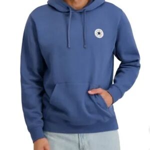 Classic Blue Hoodie with Logo